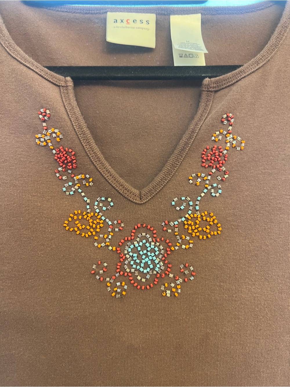 Beautiful Bead-Embellished Top! - Picture 2 of 6